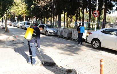 Karşıyaka’da Temizlik ve Haşereyle Mücadele Çalışmaları