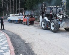 Kemer Belediyesi’nden Yol Düzenleme Çalışmaları