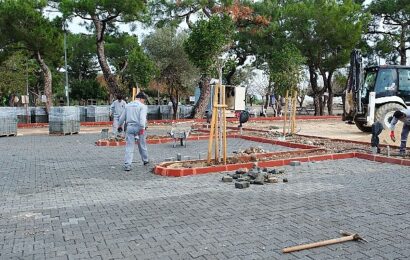 Kındılçeşme Piknik ve Halk Plajı’nda Yenileme Çalışmaları