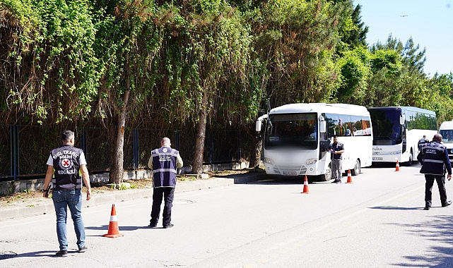 Kocaeli Büyükşehir Belediyesi’nden Güvenli Ulaşım Denetimleri