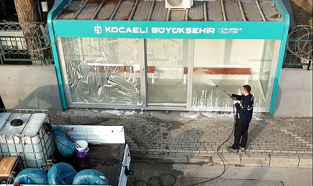 Kocaeli Büyükşehir Belediyesi’nden Ulaşımda Yeni Durak ve Temizlik Çalışmaları