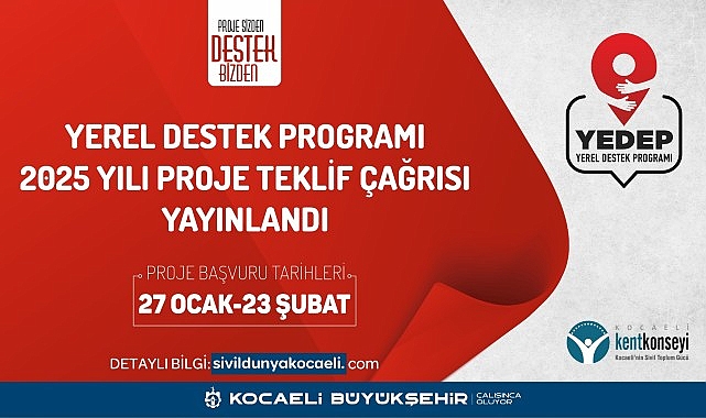 Kocaeli Kent Konseyi’nden YEDEP 2025 Proje Teklif Çağrısı