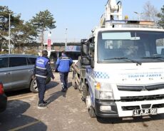 Kocaeli Zabıta Dairesi’nden Kaldırımlara Park Denetimleri