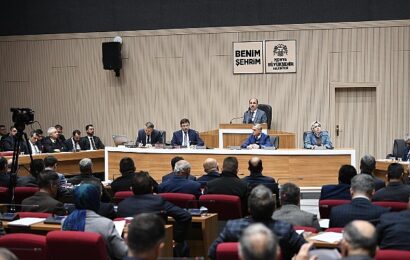 Konya Büyükşehir Belediye Meclisi 2025 Yılı İlk Toplantısını Gerçekleştirdi