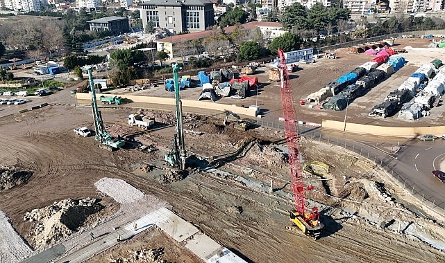 Körfezray Metro Projesi’nde Saha Çalışmaları Hızla Devam Ediyor