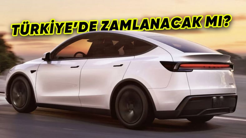 Makyajlı Tesla Model Y Türkiye Pazarında Satışa Sunuldu