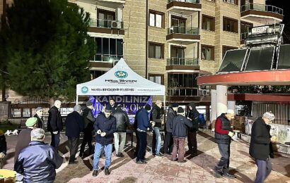 Manisa Büyükşehir Belediyesi’nden Miraç Kandili İkramı