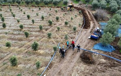 Manisa Büyükşehir Belediyesi’nden Selçikli Mahallesi’ne Su Projesi