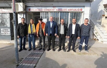 Menderes Belediye Başkanı İlkay Çiçek’ten Mahalle Ziyaretleri