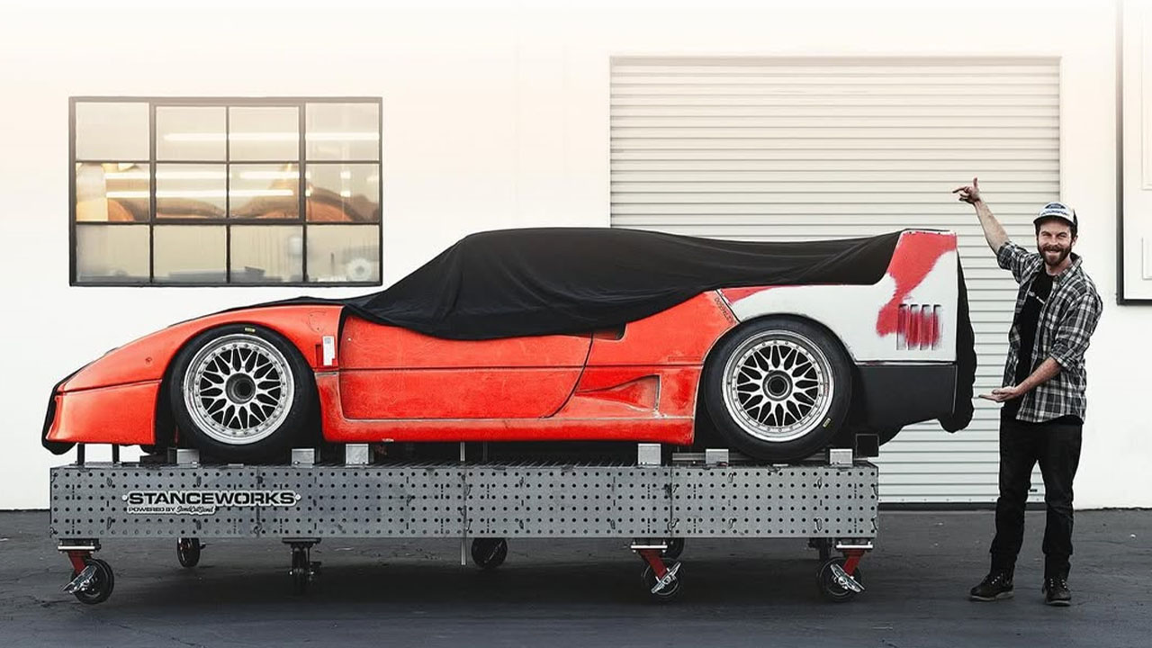 Mike Burroughs'un Özel Ferrari F40 Projesi