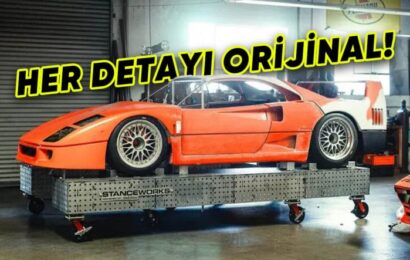 Mike Burroughs’un Özel Ferrari F40 Projesi