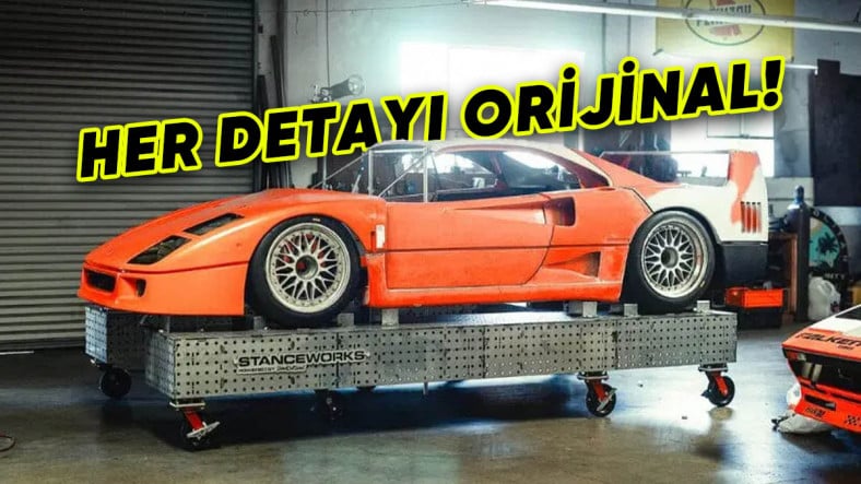 Mike Burroughs’un Özel Ferrari F40 Projesi