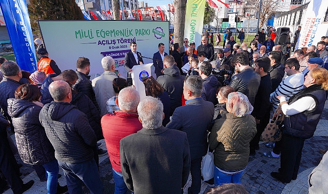 Milli Egemenlik Parkı Yenilendi ve Hizmete Açıldı