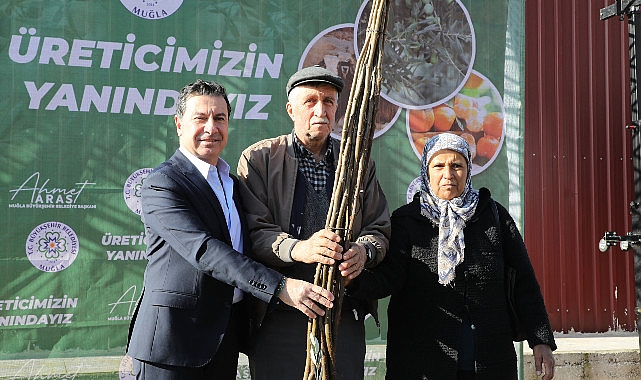 Muğla’da ‘Her Kapıda Bir Fidan’ Projesi ile 110 Bin Fidan Dağıtımı Başlatıldı