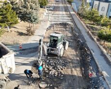 Nevşehir Belediyesi’nden Bekdik Mahallesi’nde Yol Yenileme Çalışması