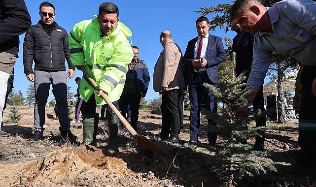 Nevşehir Belediyesi’nden Fidan Dikimi Etkinliği