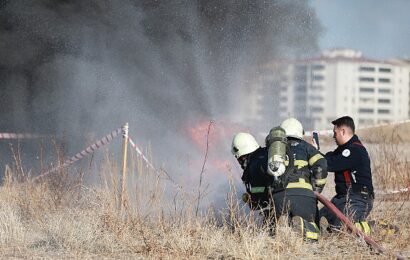 Nevşehir İtfaiyesi, Gülşehir İtfaiyesi’ne Yangın Eğitimi Verdi