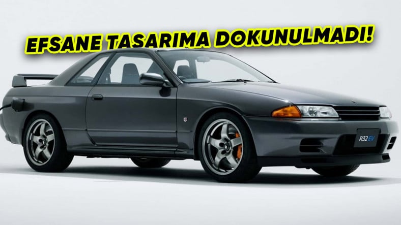 Nissan’ın Elektrikli GT-R R32 Projesi Tanıtıldı