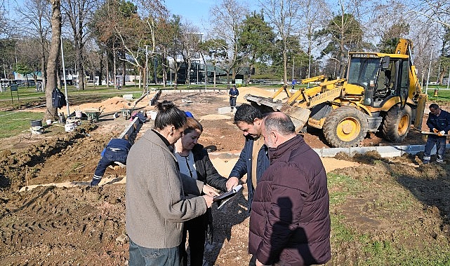 Osmangazi Belediyesi’nden Merinos Parkı’na Yeni Basketbol Sahası