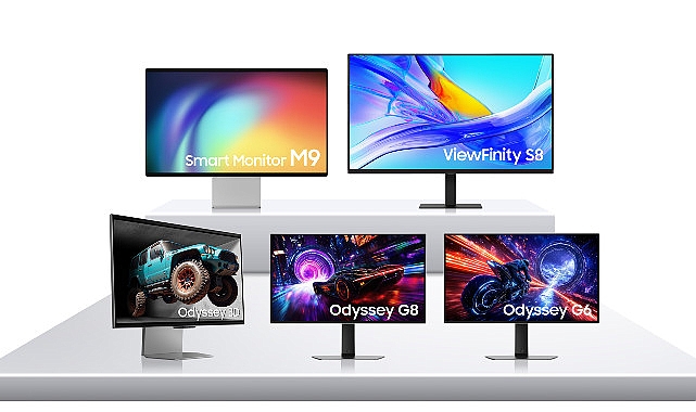 Samsung Electronics 2025 Monitör Serisini Tanıttı