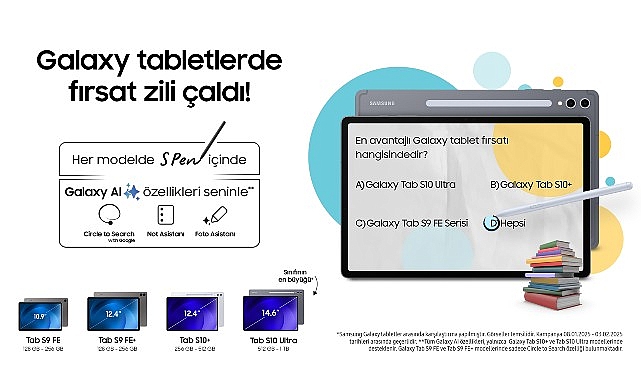 Samsung’dan Sömestr Tatiline Özel İndirim Kampanyası