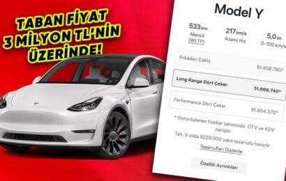 Tesla Türkiye’de Model Y Siparişlerini Durdurdu