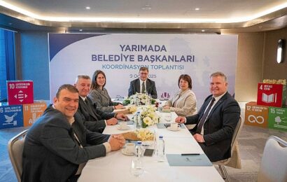 Yarımada Belediye Başkanları Koordinasyon Toplantısı Çeşme’de Gerçekleşti