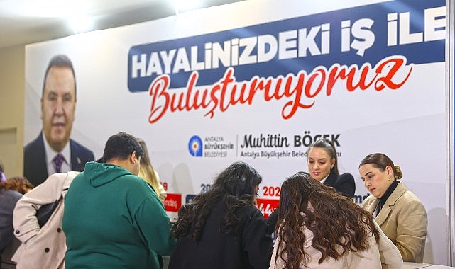 Antalya Büyükşehir Belediyesi Güney Kariyer Fuarı’nda Yer Aldı