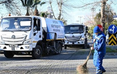 Aydın’da Büyükşehir Belediyesi Çalışmaları Hızla Devam Ediyor