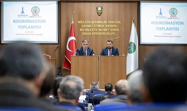 Başkan Tugay, Ödemiş Koordinasyon Toplantısını Gerçekleştirdi