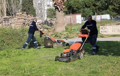 Bayraklı Belediyesi’nden Parklarda Yenileme Çalışmaları