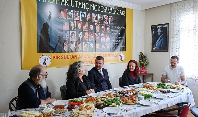 Buca Belediye Başkanı Görkem Duman, Pir Sultan Abdal Kültür Derneği’ni Ziyaret Etti