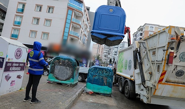 Buca Belediyesi’nden Çöp Konteynerleri İçin Değişim Hamlesi