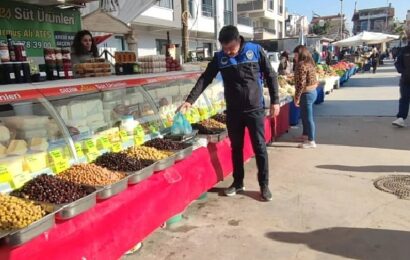 Didim Belediyesi Semt Pazarlarında Denetimlerini Sürdürüyor