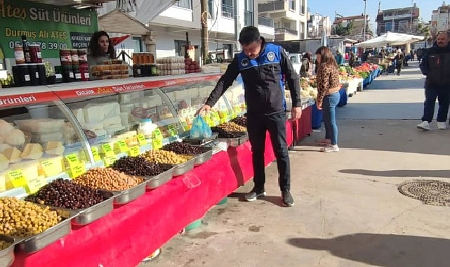 Didim Belediyesi Semt Pazarlarında Denetimlerini Sürdürüyor