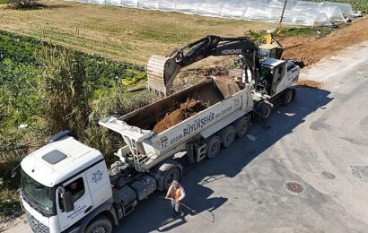 Efeler Bulvarı’nda Yenileme Çalışmaları Başladı