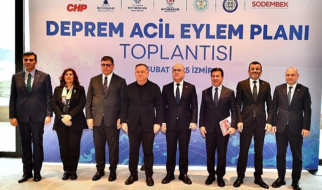 Ege Denizi’nde Deprem Sonrası Acil Eylem Planı Toplantısı