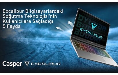 Excalibur Dizüstü Bilgisayarların Akıllı Turbo Termal Soğutma Teknolojisi