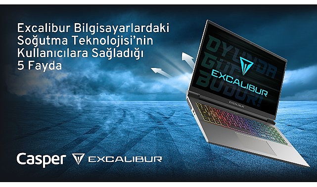 Excalibur Dizüstü Bilgisayarların Akıllı Turbo Termal Soğutma Teknolojisi