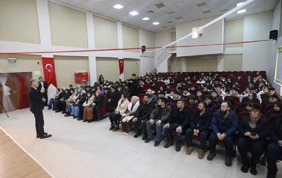 Genç Bakış Programında Başkan Taban, Öğrencilerle Buluştu