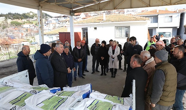 Güzelbahçe Belediyesi’nden Çiftçilere Tarımsal Destek