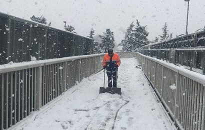 İstanbul Büyükşehir Belediyesi’nin Karla Mücadele Çalışmaları