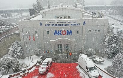 İstanbul’da Şiddetli Yağış ve Soğuk Hava Dalgası Uyarısı