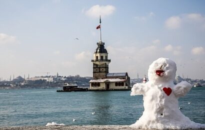 İstanbul’da Turuncu Kodlu Meteorolojik Uyarı: Kar ve Fırtına Bekleniyor