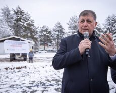 İzmir Büyükşehir Belediye Başkanı Dr. Cemil Tugay, Malatya’da Kadın, Aile ve Gençlik Merkezi’nin Temelini Attı