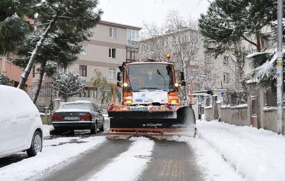 Kadıköy Belediyesi Kar Yağışına Hazırlıklarını Tamamladı