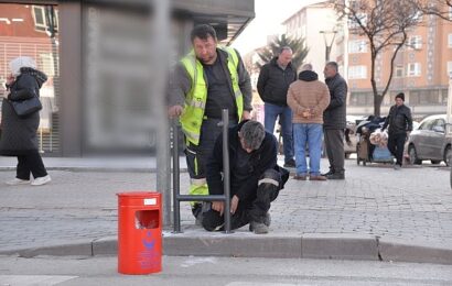 Kahramankazan’da Yeni Çöp Kovaları ile Temizlik Çalışmaları