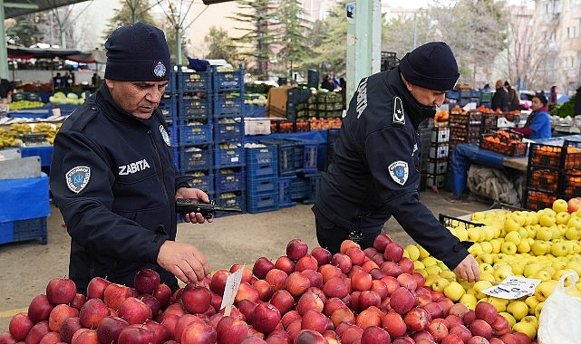 Keçiören Belediyesi’nden Semt Pazarlarına Denetim