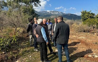 Kemer Belediyesi Tekirova’da İmar Yolu Çalışmalarını Sürdürüyor