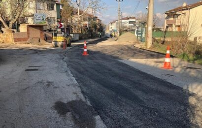 Kocaeli Büyükşehir Belediyesi Gebze’de Yol Onarımlarını Hızlandırıyor